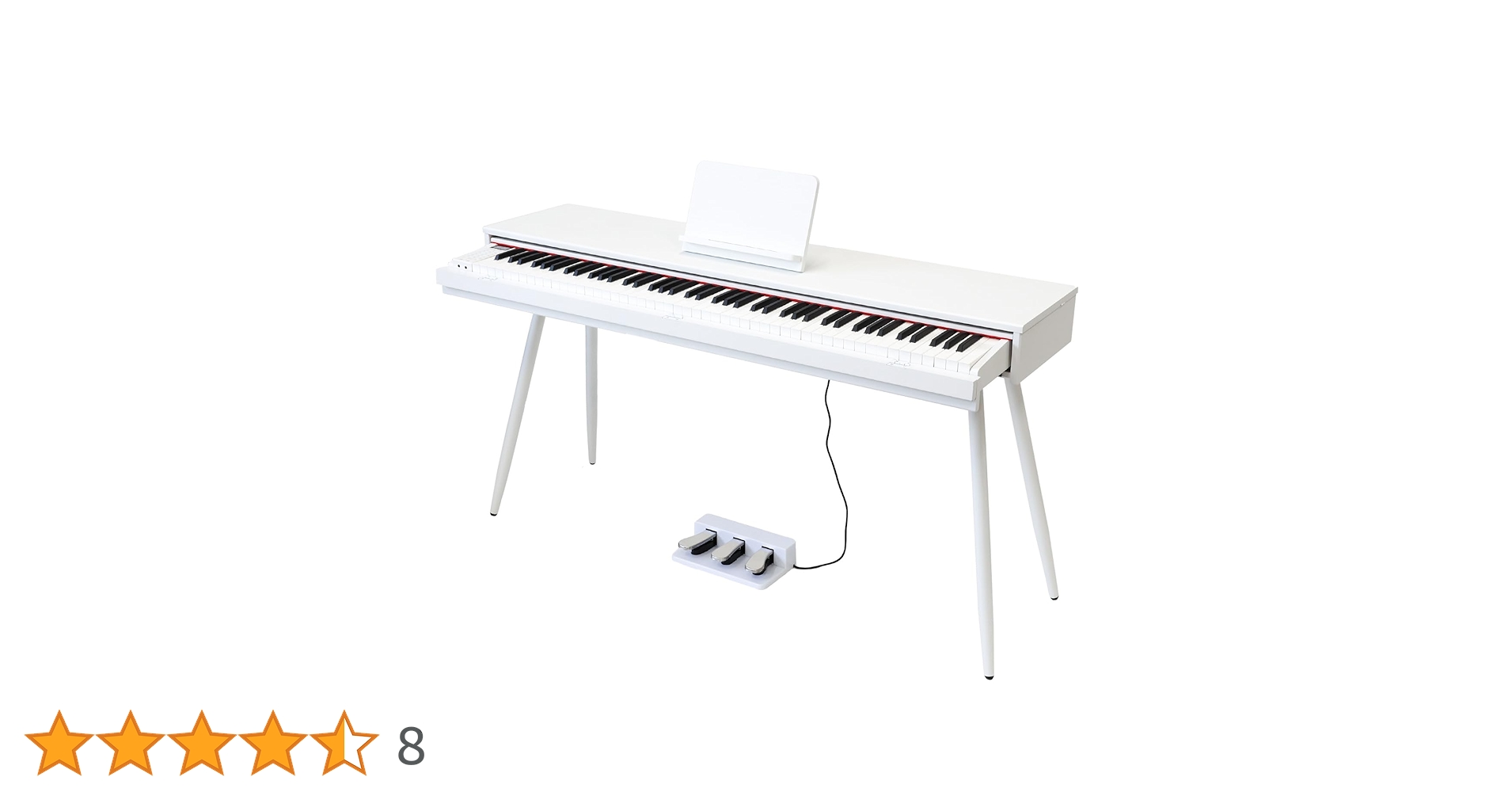 Amazon | [MRG] 電子ピアノ 引き出し式 88鍵盤 木製 MIDI対応 楽譜